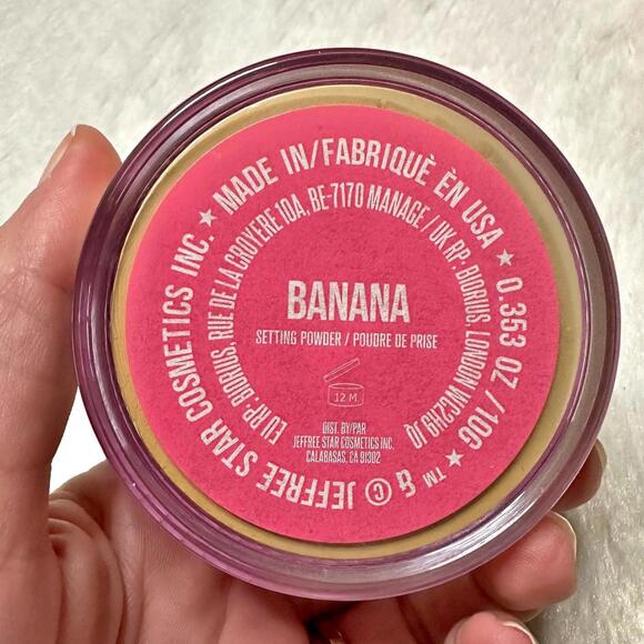 NIB Jeffree Star Magic Star Banana Matte Setting Powder Full Size 10g - Picture 4 of 8